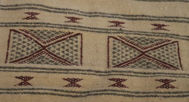 Image de Hand & Crafts Tapis Vintage Style Amazigh Berbère, Fait Main 100% Laine, 107x50cm