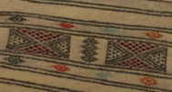 Image de Hand & Crafts Tapis vintage style amazigh berbère - Fait main 100% Laine - 105x50cm