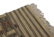 Image de Hand & Crafts Tapis vintage style amazigh berbère - Fait main 100% Laine - 105x50cm